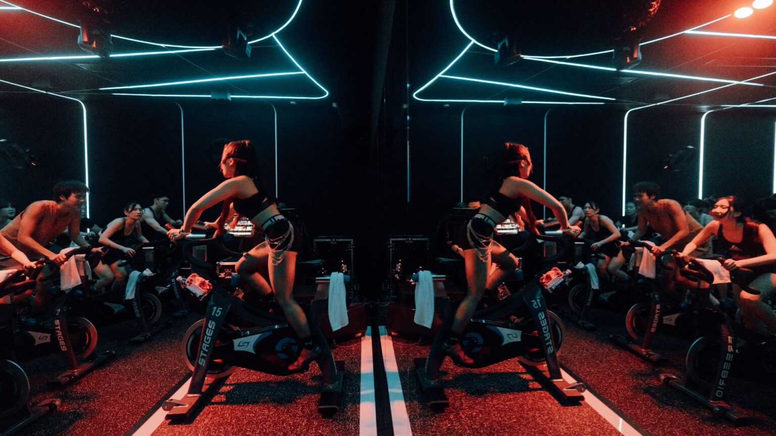 Private Rhythm Cycling class at FOCUS